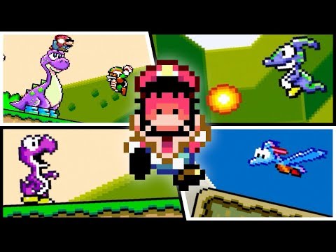 Super Mario World, but with more Dinosaurs! (Rom Hack)