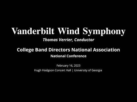 Conni Ellisor: KEEPERS OF THE HOUSE. Vanderbilt Wind Symphony - Thomas Verrier, Conductor
