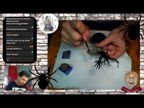 Aus der Ordenswerkstatt: Wir bemalen einen Ent - Twitch Stream - Spielkartell - Mittelerde Tabletop