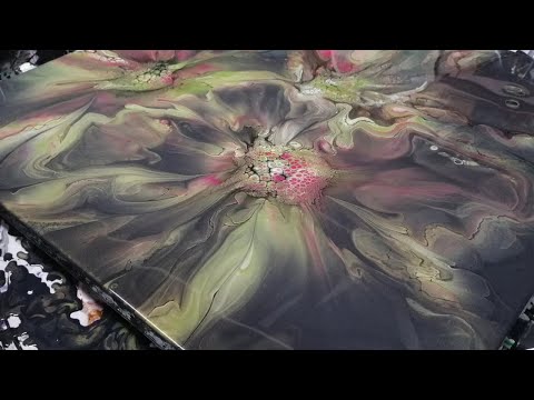 #8. Modified Bloom | Sheleeart Style | Renaissance Inspired | Fluid Art | Abstract Art