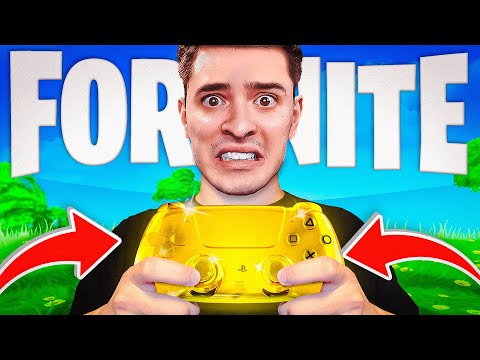 JOGUEI FORTNITE NO CONTROLE DEPOIS DE 2 ANOS!