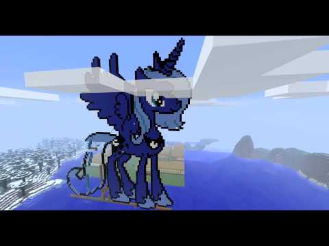 Preview of the My Little Pony Minecraft server