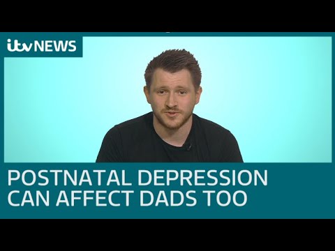 Dad reveals his experience of postnatal depression | ITV News