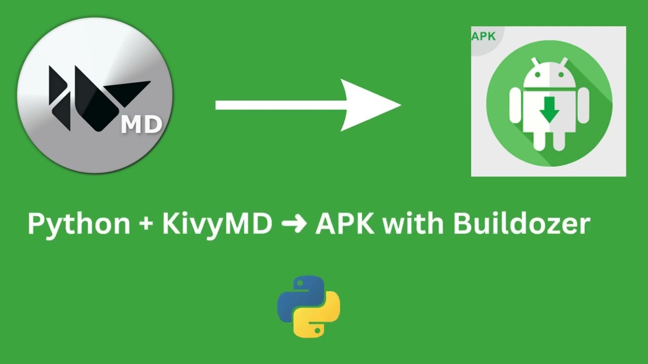 How to Convert Your KivyMD (2.0.1.dev) App to Android APK with Buildozer (Step-by-Step Tutorial)