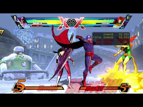 Umvc3 - Using DHC Glitch for Anti-Phoenix Setups