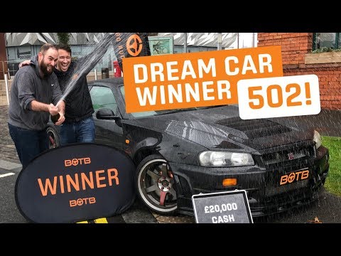 Winner! Week 47 2019 (18th - 26th November) - Ronan O'Dornan - Nissan Skyline R34 GT-R + £20k