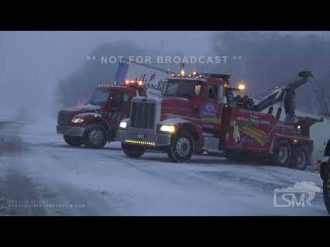 01-05-2022 Western Michigan - Intense Whiteouts Cause Multiple Accidents - Hazardous Travel