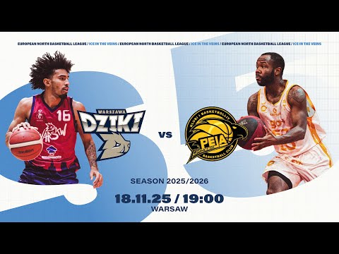Dziki Warszawa v KB Go+ Peja| Nov 18, 2025, 7:00 PM| ENBLeague 2025/26