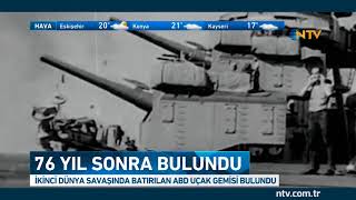 İkinci Dünya Savaşında batırılan ABD uçak g