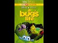 Opening To A Bug S Life 2000 DVD Standard