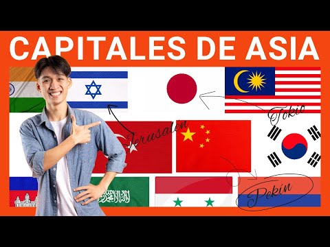 Cuáles son las CAPITALES de todos los PAISES de ASIA