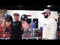FULL BODY WORKOUT PLUS NOAH BECK'S NEW TATTOO...