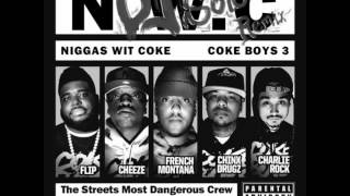 9000 watts-screwed and chopped French Montana ft Coke Boys