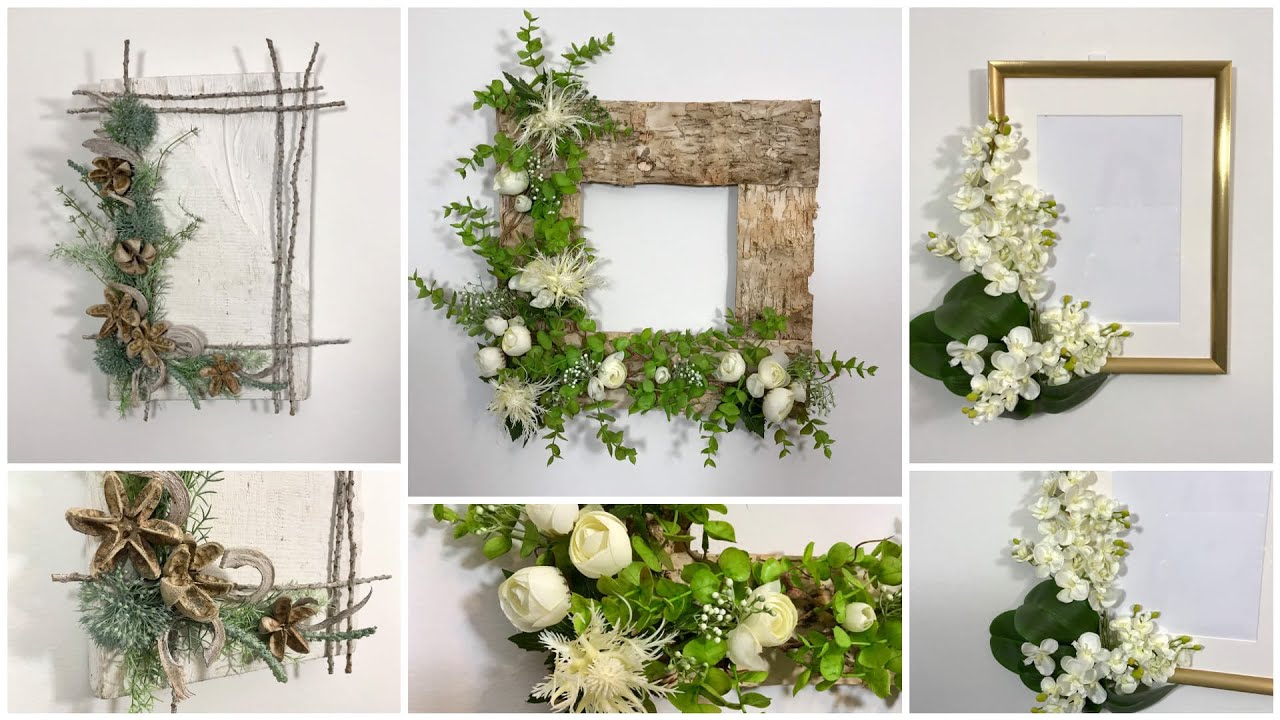 RAMKI DEKORACYJNE / RAMKI NA ZDJĘCIA DLA BABCI DLA DZIADKA / Z OKAZJI DNIA BABCI / DIY