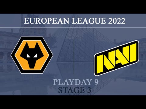 WOLVES vs NAVI @Clubhouse | EUL 2022 Stage 3 | Playday 9