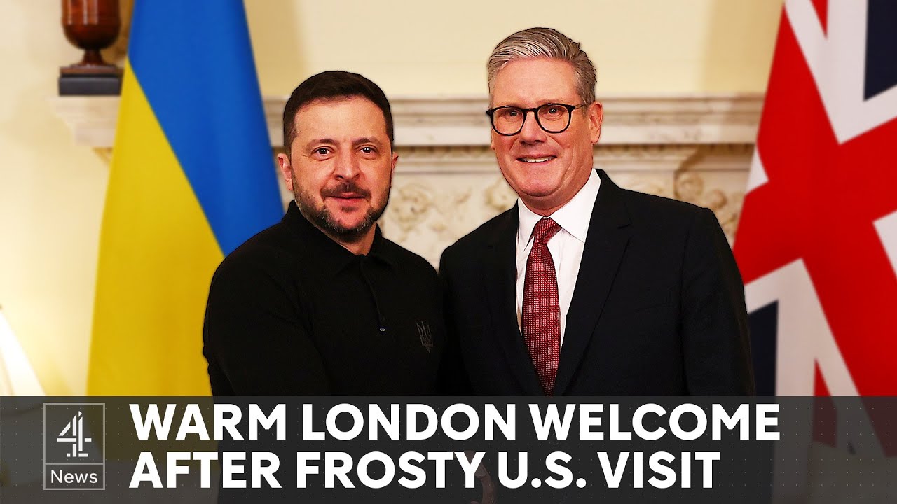 Zelenskyy in UK for crucial summit after extraordinary Trump talks