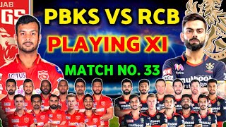 IPL2021- PBKS Vs RCB Playing 11 | RCB Playing 11 Vs PBKS | PBKS Playing 11 Vs RCB | CricketWithRaghu