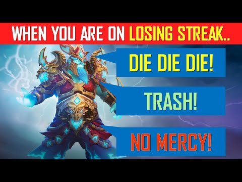 Storm Spirit vs Magnus - When you are on losing streak.. (Dota 2)
