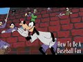 How To Be A Baseball Fan 2000 Disney Goofy Cartoon Short Film Animation Review