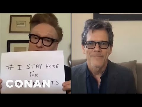 ケビン・ベーコンの#IStayHomeForキャンペーンについて - CONAN on TBS (Kevin Bacon On His #IStayHomeFor Campaign - CONAN on TBS)