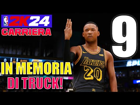 IN MEMORIA DEL NONNO TRUCK - NBA 2K24 CARRIERA EP.9 - Gameplay Ita PS5
