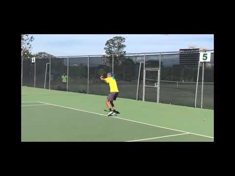 Boris Stastny from CZE. San Jose 2018. 2nd round 6:4,2:6,6:2