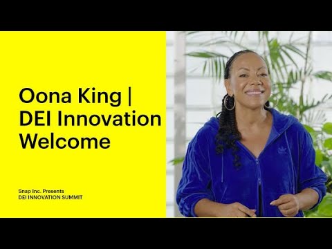 Oona King | 2021 DEI Innovation Welcome