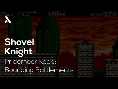 Pridemoor Keep: Bounding Battlements  | Shovel Knight: King of Cards (Switch)