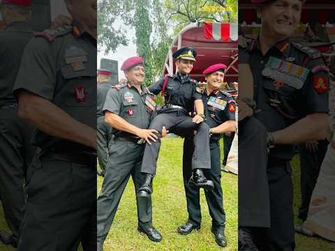 Lieutenant Tanishka Damodaran, 3rd Generation Officer 🔥🇮🇳⚔️ #indianarmy