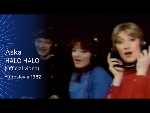 Aska - Halo Halo (Official video - Eurovision Yugoslavia 1982)