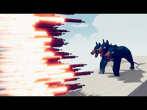 CERBERUS vs EVERY GOD   Totally Accurate Battle Simulator TABS