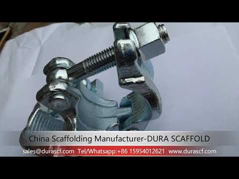 American Type USA Drop Forged Double Couplers DURA SCAFFOLD