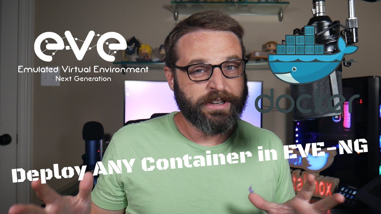 Create Your Own Containers (like Netbox) for EVE-NG with Docker-in-Docker
