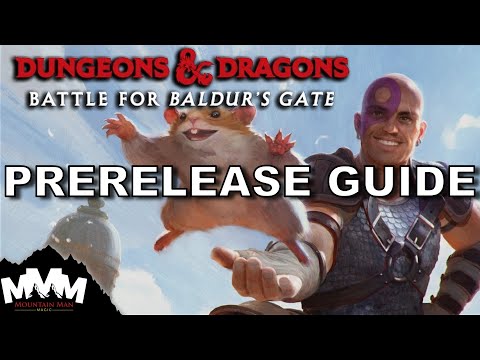 Battle for Baldur's Gate Prerelease & Draft Guide  |  Everything You Need to Know!
