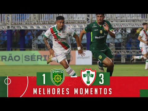 SÉRIE D | Melhores Momentos PORTO VITÓRIA - ES 1 X 3 PORTUGUESA - 17/05/2025 || LUSA TV
