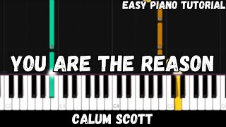 Download lagu Calum Scott - You Are The Reason (Easy Piano Tutorial) mp3 Download lagu Calum Scott - You Are The Reason (Easy Piano Tutorial) mp3