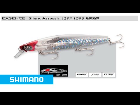 SHIMANO - Wobler Exsence Silent Assasin Flash Boost 129F 12,9 cm 002 Bora