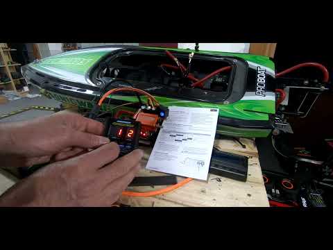 Spektrum SPMXSE1160M Marine 160A 8s esc programming