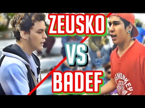 Badef Vs Zeusko (FINAL) FECHA 20 TORNEO 2016 - COLISEO FREESTYLE