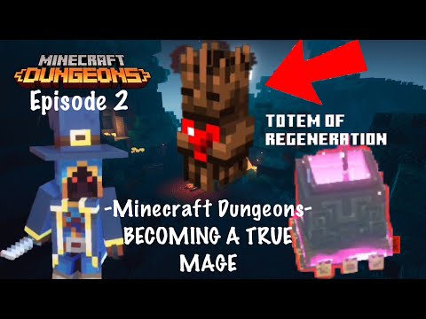 BECOMING A TRUE MAGE -Minecraft Dungeons- Episode 2