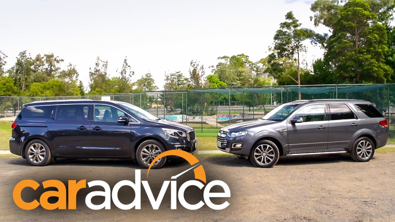SUV or MPV - Kia Carnival v Ford Territory Review
