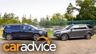 SUV or MPV - Kia Carnival v Ford Territory Review