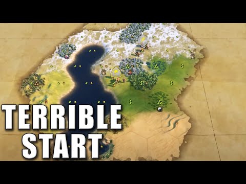 Turning a Disaster Start into a Win in Civ 6