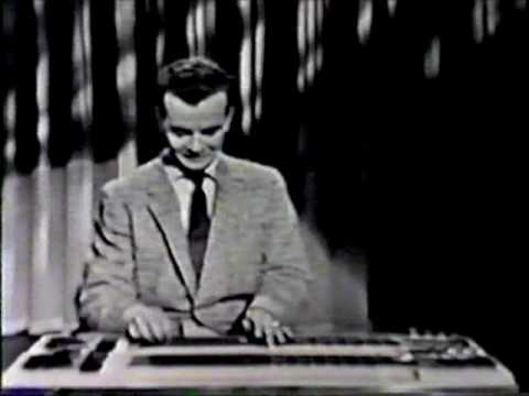 Speedy West plays "Lover" live TV appearance 1956