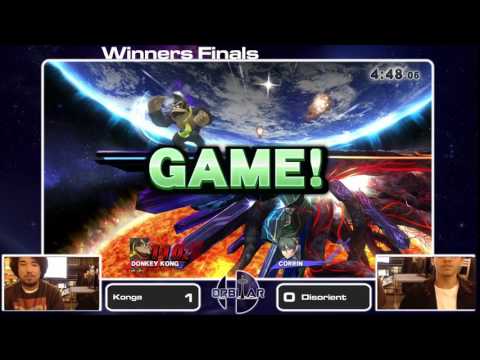 PnP | Konga (Donkey Kong) vs Disorient (ZSS, Corrin) - Orbitar 21 Singles - Winners Finals