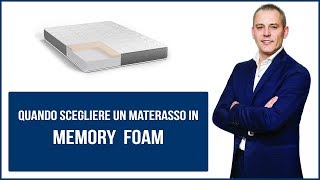 Quando scegliere un materasso in memory