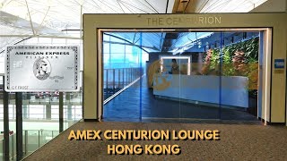 HKG Amex Centurion Lounge: Platinum Edition