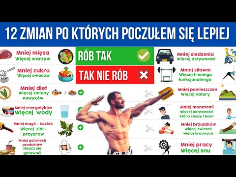 12 zmian po których poczułem się lepiej - odżywianie, trening, psychika