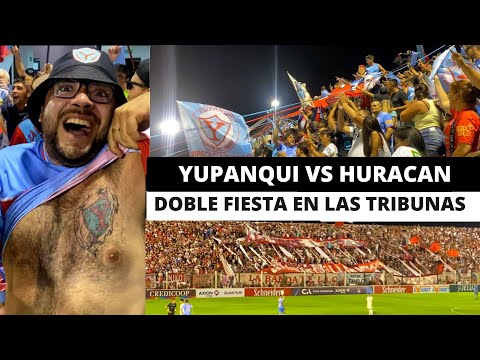 YUPANQUI YA NO ES MAS AMATEUR: jugó con HURACAN por COPA ARGENTINA | Con las DOS HINCHADAS