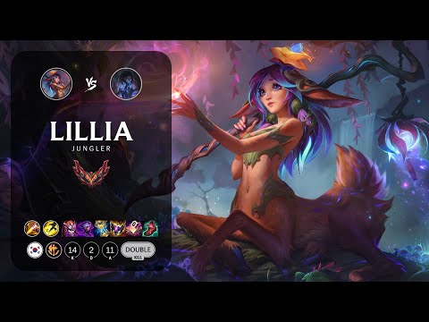 Lillia Jungle vs Sylas - KR Grandmaster Patch 12.22